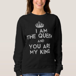 Camiseta Eu sou a Rainha e tu és o meu rei