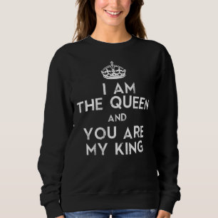 Camiseta Eu sou a Rainha e tu és o meu rei