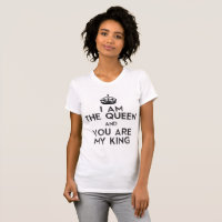 eu sou a rainha e você é meu rei