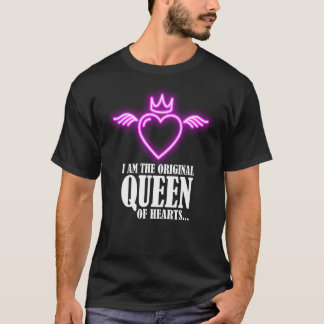 Camiseta Eu sou a rainha original dos corações 1