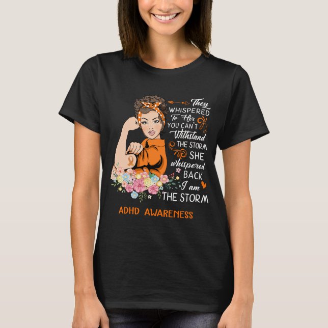 Camiseta Eu Sou A Tempestade DDA Consciência (Frente)