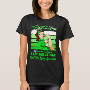 Camiseta Eu Sou A Tempestade ESPINAL CORD, SENSIBILIZAÇÃO