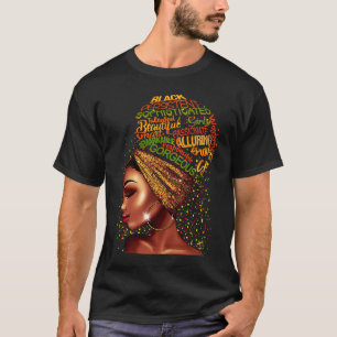 Camiseta Eu Sou A Tempestade Forte História Negra Da Mulher