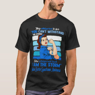 Camiseta Eu Sou A Tempestade GUILLAIN BARRE SÍNDROME CONSCI