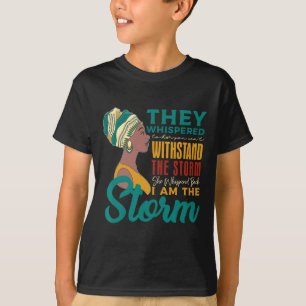 Camiseta Eu Sou A Tempestade Histor Negro Africano