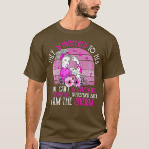 Camiseta Eu sou a tempestade Mulheres fortes guerreiros do