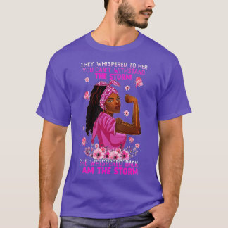 Camiseta Eu sou a tempestade Mulheres fortes guerreiros do
