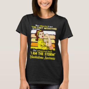 Camiseta Eu Sou A Tempestade RETINOBLASTOMA SENSIBILIZAÇÃO