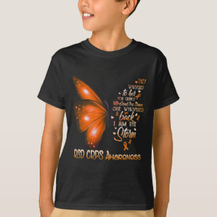 Camiseta Eu Sou A Tempestade Rsd Crps Consciência Borboleta