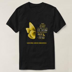 Camiseta Eu Sou A Tempestade Sarcoma Cancer Sensibilizaçã