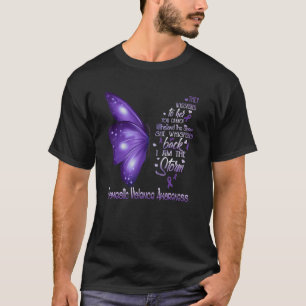 Camiseta Eu sou a tempestade Violência Doméstica Manteiga d