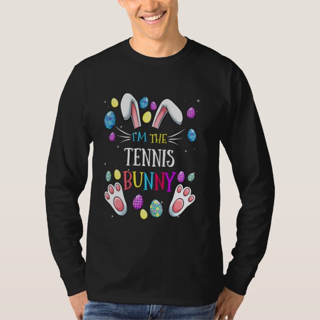 Camiseta Eu Sou A Tênis Coelhinha Da Páscoa Familiar Corres (Frente)