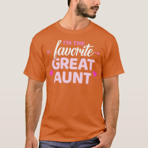 Camiseta Eu sou a tia de excelente favorita