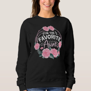 Camiseta Eu sou a tia favorita, tia Cute, recém-nascida, ti