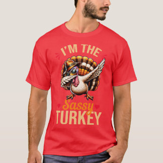 Camiseta Eu Sou A Turquia Sassy