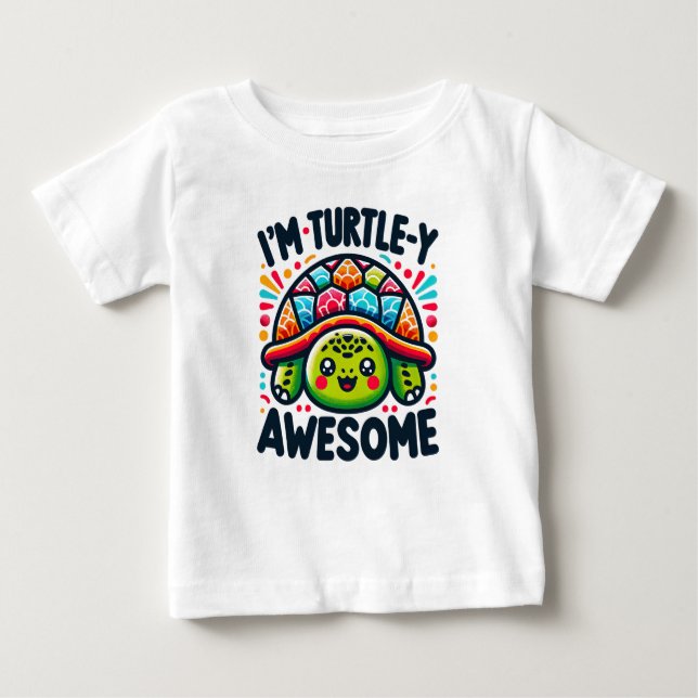 Camiseta Eu sou a Turtley incrível (Frente)