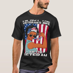 Camiseta Eu Sou A Veterana Veterana Veteranos Dia Militar