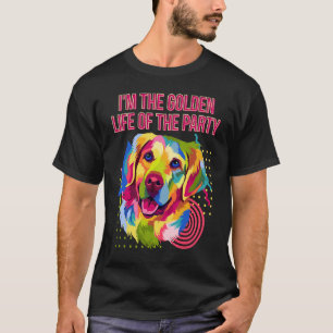 Camiseta Eu sou a vida Ouro do Revisor do Ouro da Parte