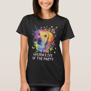 Camiseta Eu sou a vida Ouro do Revisor do Ouro da Parte