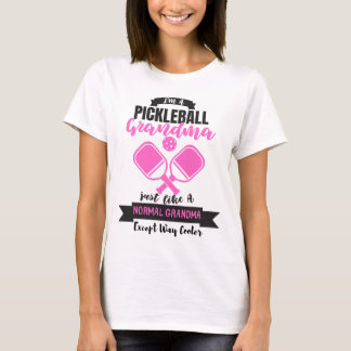 Camiseta Eu sou a vovó de picleball, citação engraçada