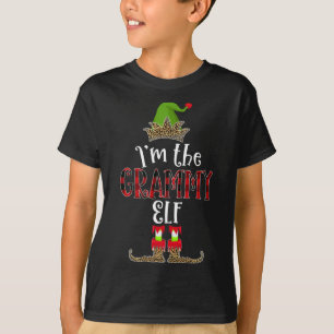 Camiseta Eu sou a vovó Elf da família de Natal