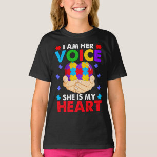 Camiseta Eu Sou A Voz Dela Ela É A Minha Consciência Do Aut