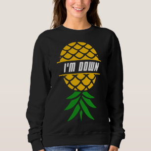 Camiseta Eu sou Abaixo Abacaxi Tropical Fruta Havaiana Vaca