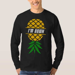 Camiseta Eu sou Abaixo Abacaxi Tropical Fruta Havaiana Vaca