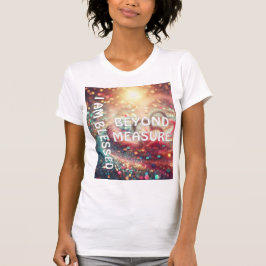 Camiseta "Eu sou abençoado" T-Shirt"