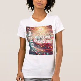 Camiseta "Eu sou abençoado" T-Shirt"