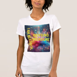 Camiseta "Eu sou abençoado" T-Shirt"