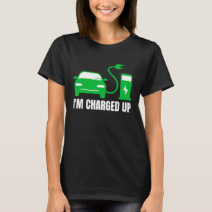 Camiseta Eu sou acusado, eu dirijo EVs ECO Electric Vehi