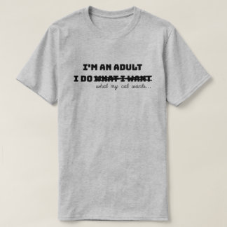 Camiseta Eu Sou Adulto Faço O Que Quero