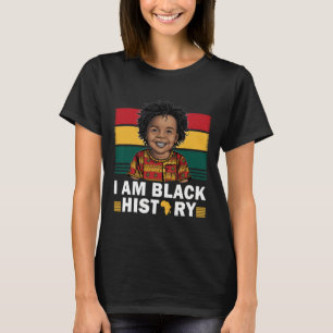Camiseta Eu Sou Afro Boy da História Negra Pequeno Príncipe