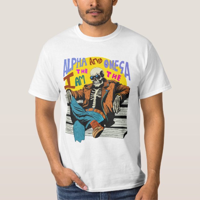 Camiseta Eu sou Alfa e o ômega (Frente)