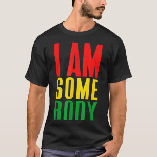 Camiseta Eu sou alguém afirmação positiva retrô