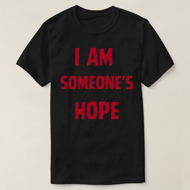 Camiseta Eu Sou Alguém Esperando 1 (Frente do Design)