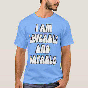 Camiseta Eu sou amável e Capaz 2