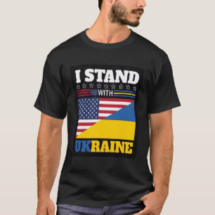 Camiseta Eu Sou Amizade Com A Ucrânia E A Ucrânia