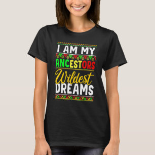 Camiseta Eu Sou Ancestral Sonhos Mais Selvagens Para O Home