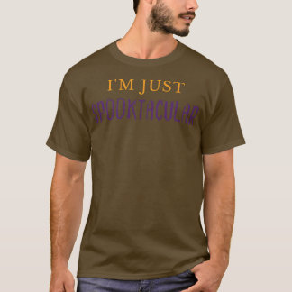 Camiseta Eu sou apenas um fantasma de Dia de as Bruxas engr