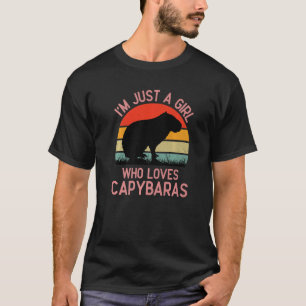 Camiseta Eu sou apenas uma garota que ama amantes engraçado