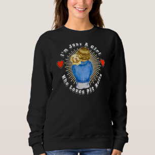 Camiseta Eu sou apenas uma garota que ama um cachorro-quent