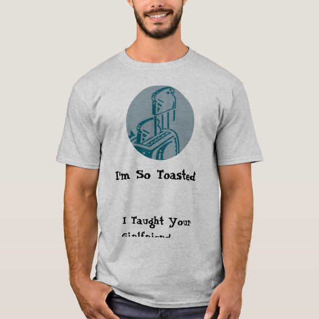 Camiseta Eu sou assim que brindado! (Frente)