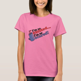 Camiseta Eu sou assim que excitado eu sou assim que Scared