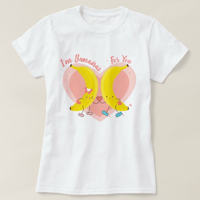 Camiseta Eu sou Banana para você (Frente do Design)