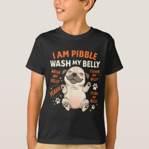 Camiseta Eu Sou Bble Lavar Minha Barriga Limpar Minha Barri