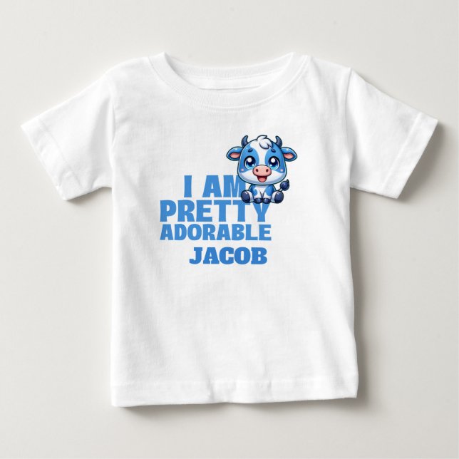 Camiseta Eu Sou Bem Adorável Personalizado (Frente)