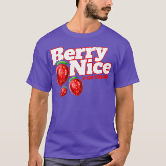 Camiseta Eu Sou Berry Bonito Porque Sou Vegetariana.