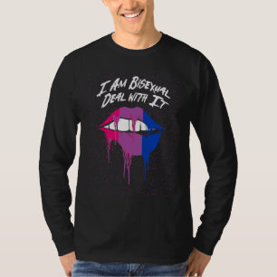 Camiseta Eu Sou Bissexual Frases Bi Citações Orgulho Bi LGB